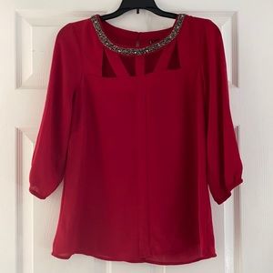 Red blouse size M